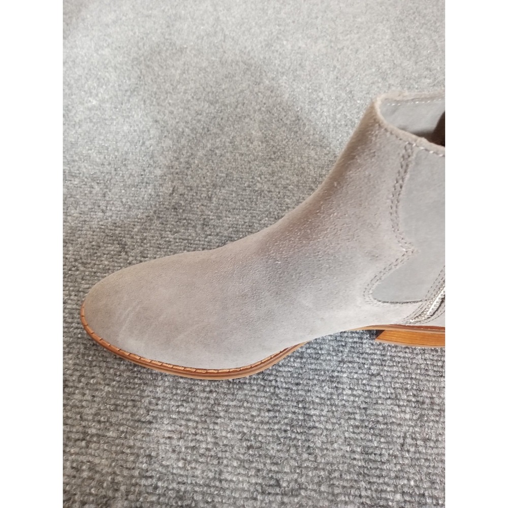 Coach New York Dani Heather Gray Womens Ankle Boot Western Bootie Size 7 Suede - Picture 8 of 16